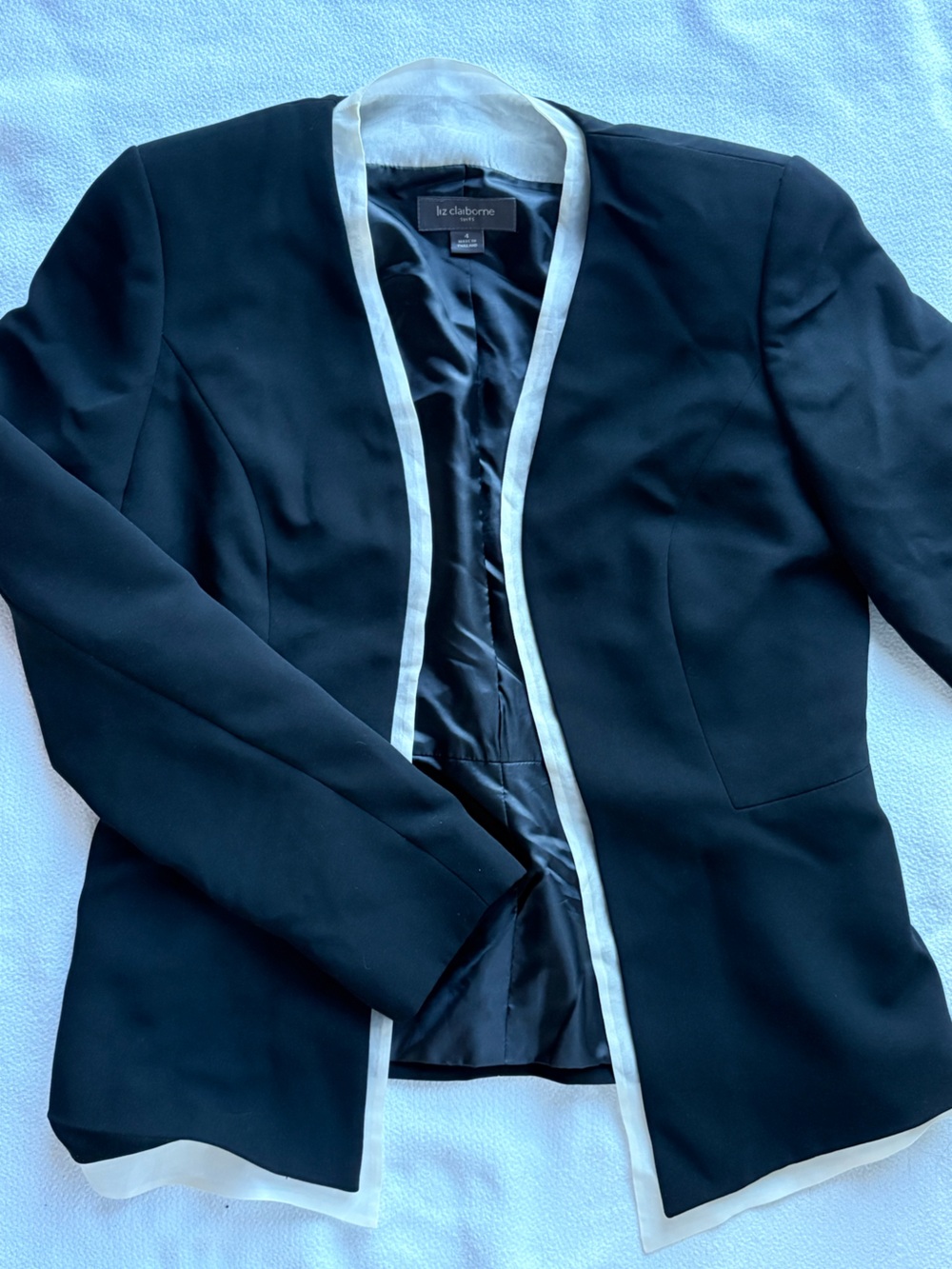 Liz Claiborne Black Suit Jacket